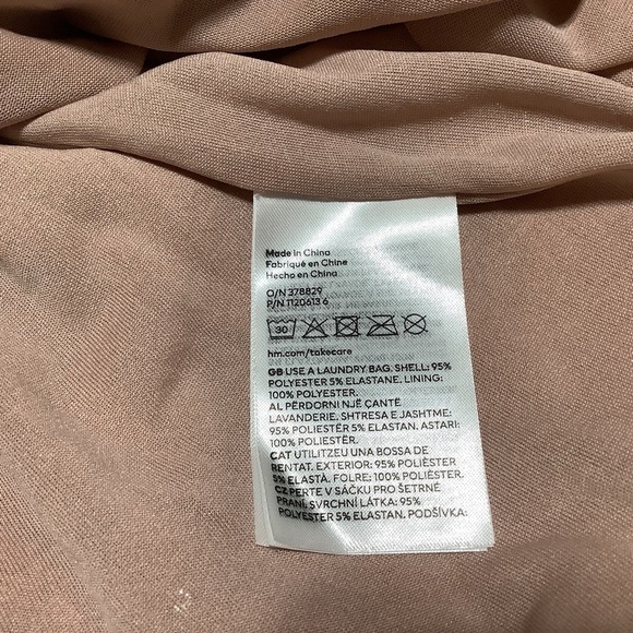 H&M Rose Gold Sequin Dress - Size XL - Picture 12 of 12